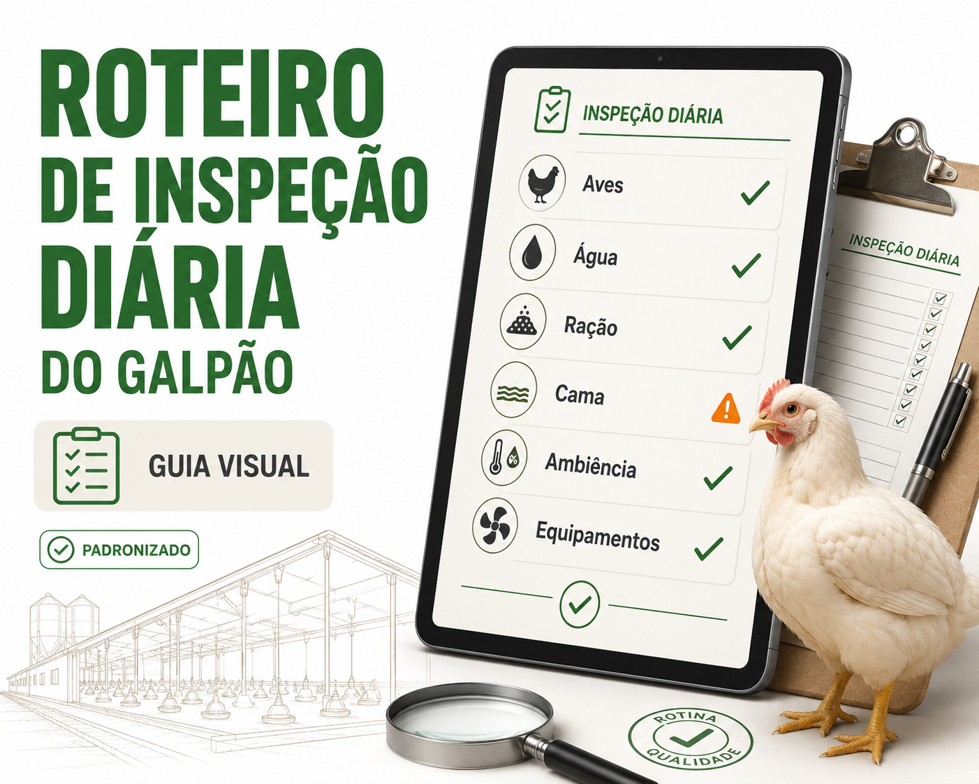 Roteiro de Inspeção Diária do Galpão